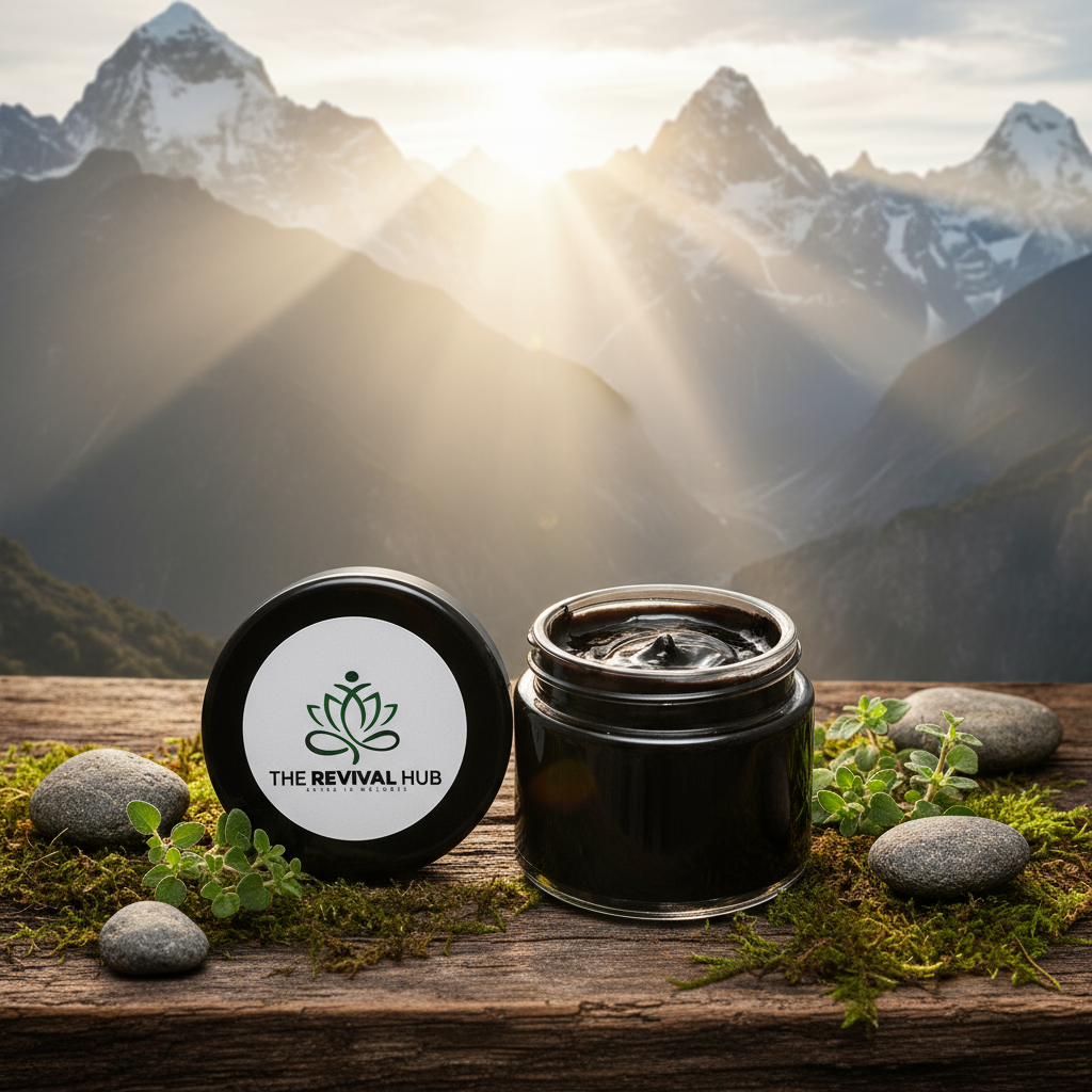 100 % Pure Shilajit Resin 30g Jar